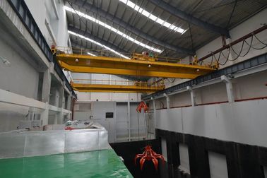 Trung Quốc High Speed Industrail Hydraulic Double Beam Grab Crane , Grab Bucket Four Link Portal nhà cung cấp